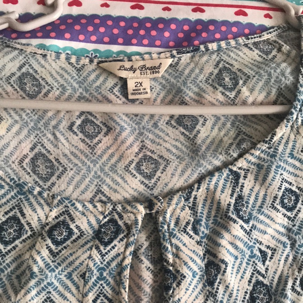Lucky Brand Light airy blouse
